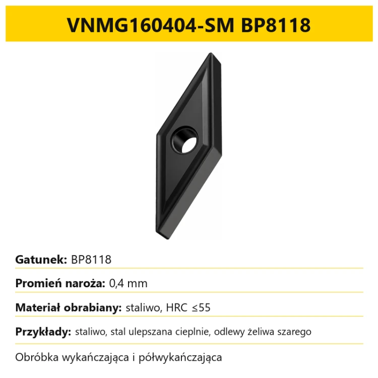 VNMG160404-SM BP8118