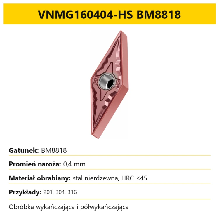 VNMG160404-HS BM8818