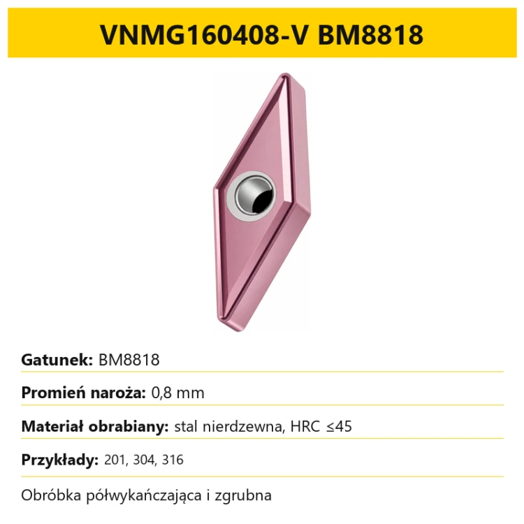 VNMG160408-V BM8818