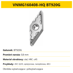 VNMG160408-HQ BT920G