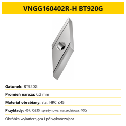 VNGG160402R-H BT920G