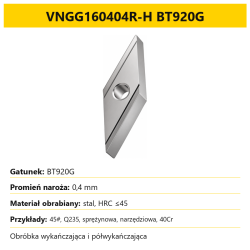 VNGG160404R-H BT920G