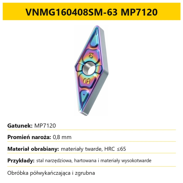 VNMG160408SM-63 MP7120