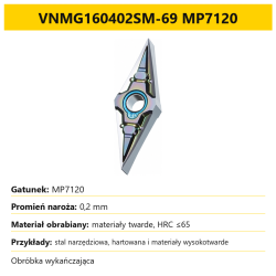 VNMG160402SM-69 MP7120