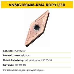 VNMG160408-KMA ROP9125B