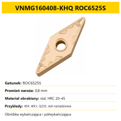 VNMG160408-KHQ ROC6525S