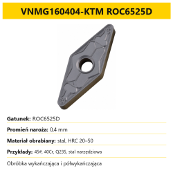 VNMG160404-KTM ROC6525D
