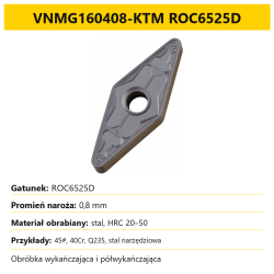 VNMG160408-KTM ROC6525D