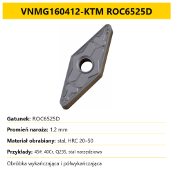VNMG160412-KTM ROC6525D