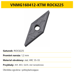 VNMG160412-KTM ROC6225