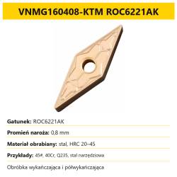 VNMG160408-KTM ROC6221AK