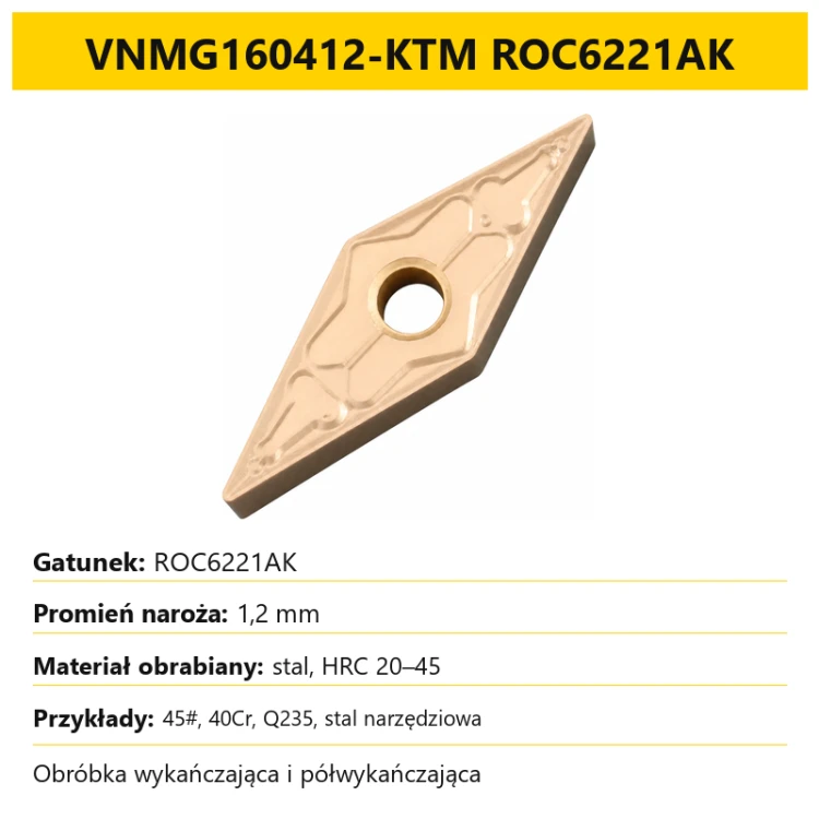 VNMG160412-KTM ROC6221AK