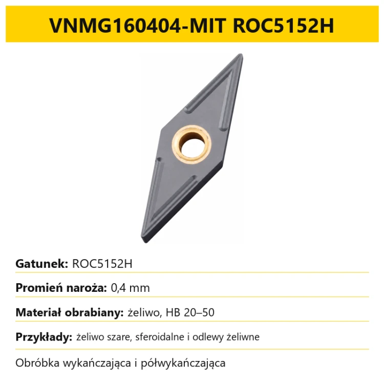 VNMG160404-MIT ROC5152H