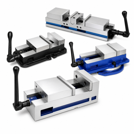 Przejdź do produktu Imadła maszynowe CNC precyzyjne 4–10″ — standardowe, ciężkie i obrotowe