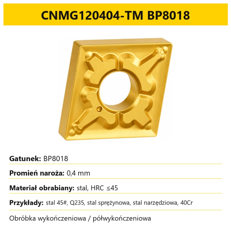 CNMG120404-TM BP8018