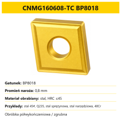 CNMG160608-TC BP8018