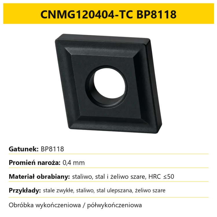 CNMG120404-TC BP8118