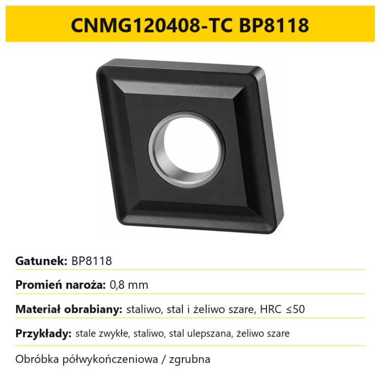 CNMG120408-TC BP8118
