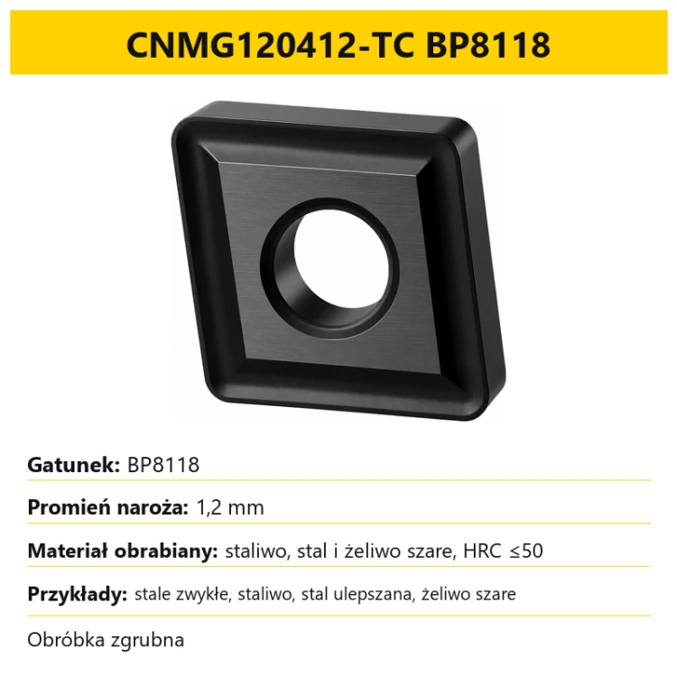 CNMG120412-TC BP8118