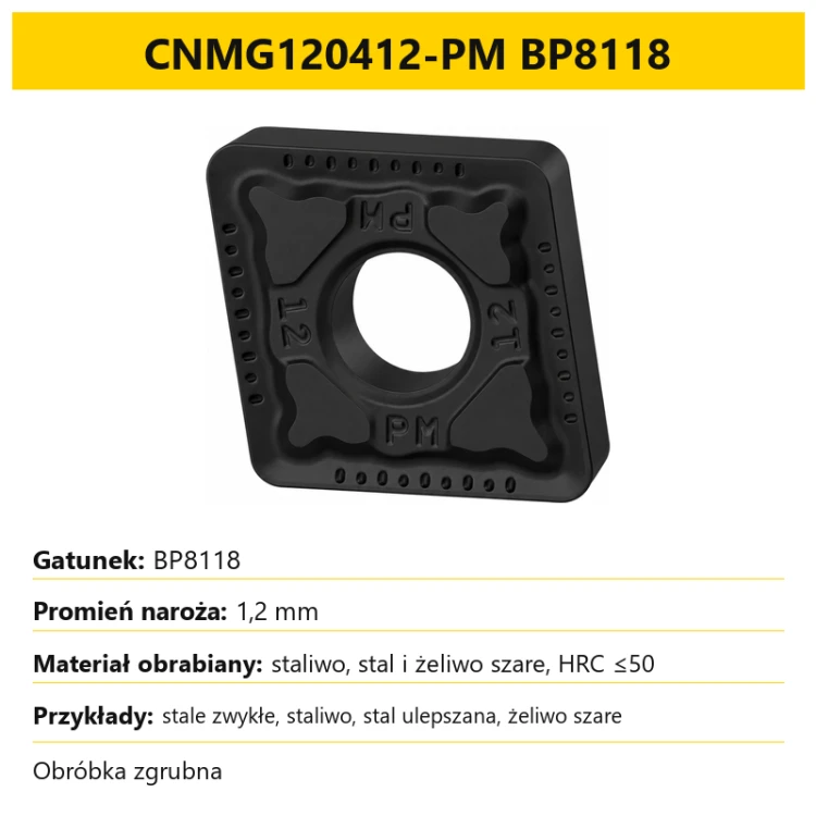 CNMG120412-PM BP8118