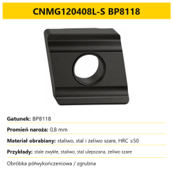 CNMG120408L-S BP8118