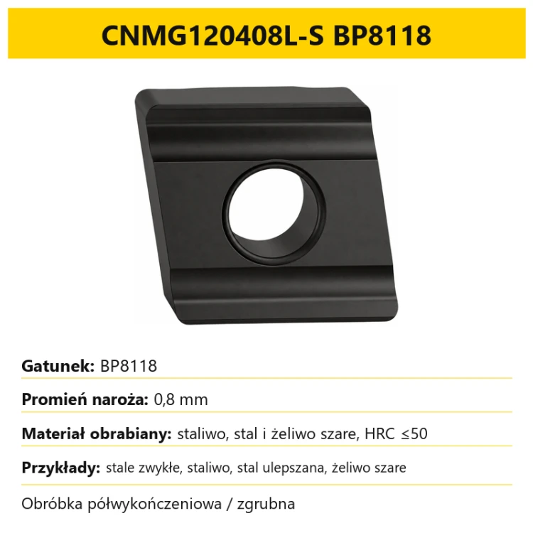 CNMG120408L-S BP8118