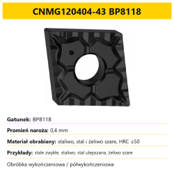 CNMG120404-43 BP8118