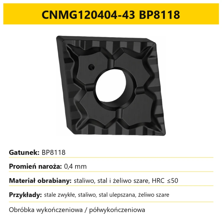 CNMG120404-43 BP8118