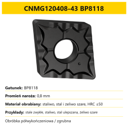 CNMG120408-43 BP8118