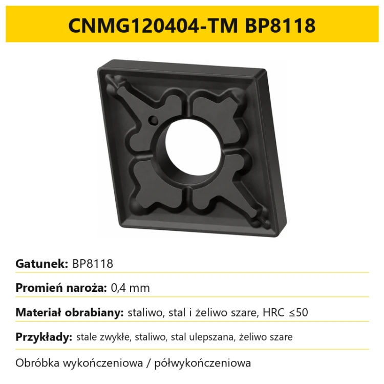 CNMG120404-TM BP8118