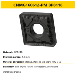CNMG160612-PM BP8118