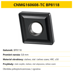CNMG160608-TC BP8118