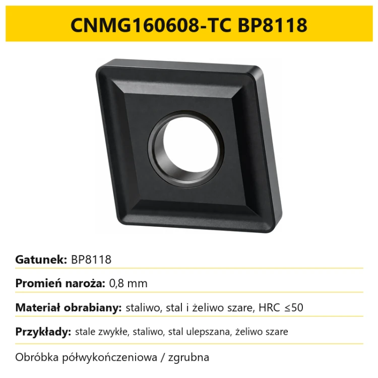 CNMG160608-TC BP8118