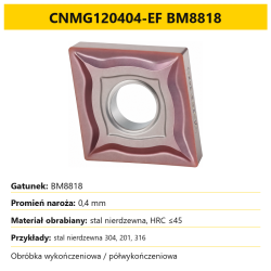 CNMG120404-EF BM8818