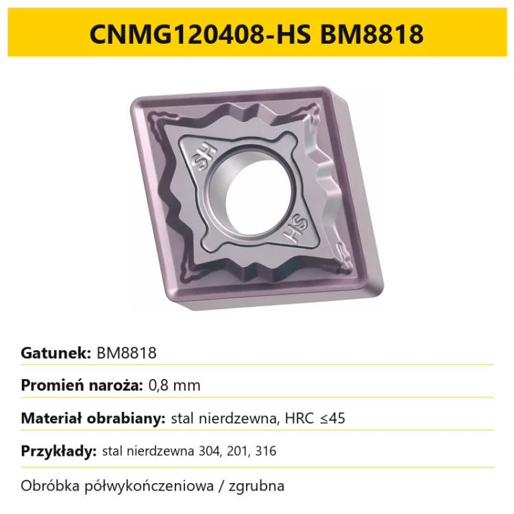 CNMG120408-HS BM8818