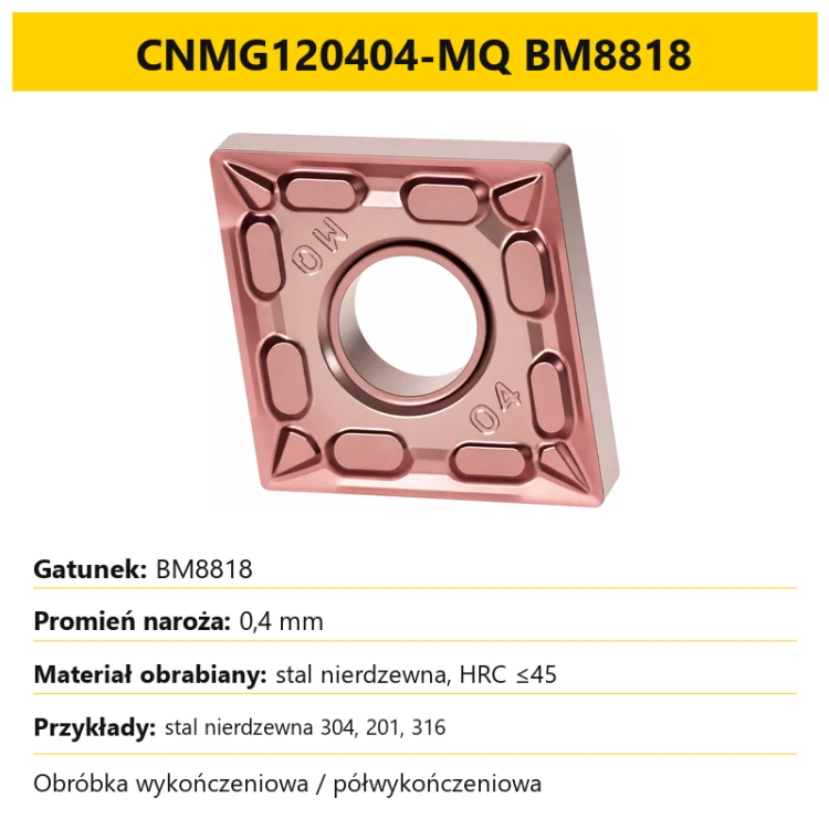CNMG120404-MQ BM8818