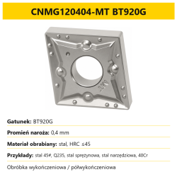 CNMG120404-MT BT920G
