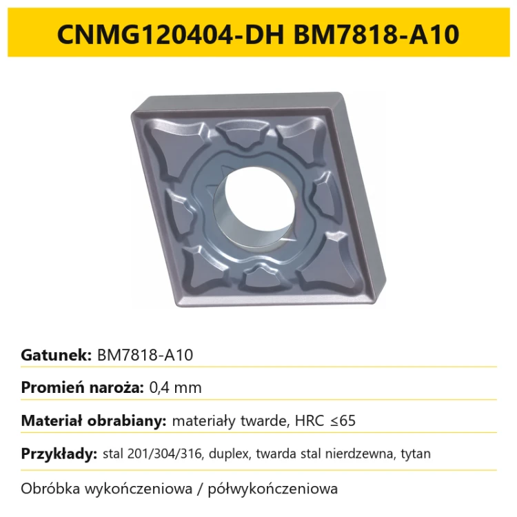 CNMG120404-DH BM7818-A10