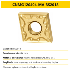CNMG120404-MA BS2018
