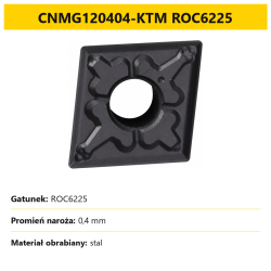 CNMG120404-KTM ROC6225