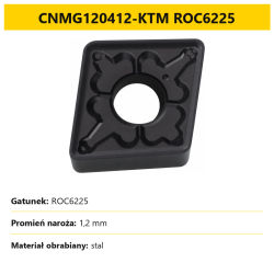 CNMG120412-KTM ROC6225
