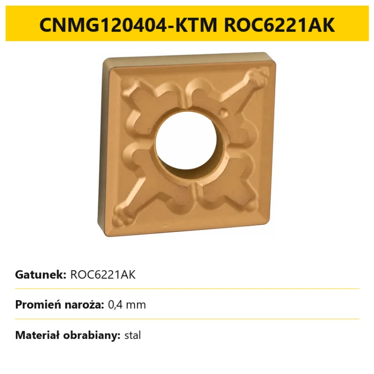 CNMG120404-KTM ROC6221AK