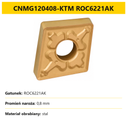 CNMG120408-KTM ROC6221AK