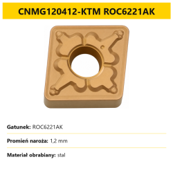 CNMG120412-KTM ROC6221AK
