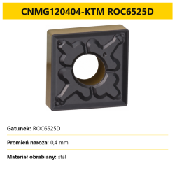 CNMG120404-KTM ROC6525D