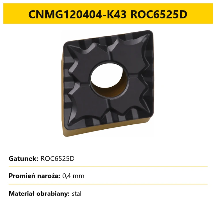 CNMG120404-K43 ROC6525D