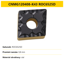 CNMG120408-K43 ROC6525D