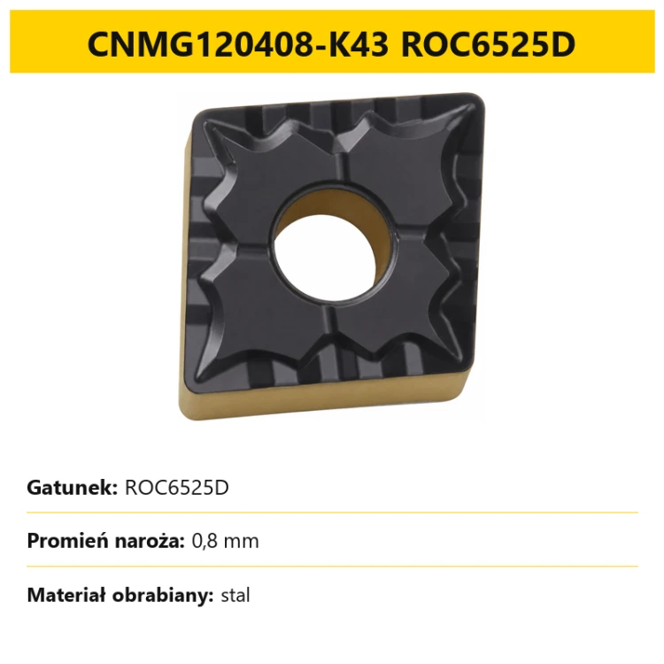 CNMG120408-K43 ROC6525D