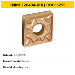 CNMG120404-KHQ ROC6525S