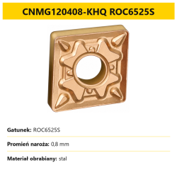 CNMG120408-KHQ ROC6525S